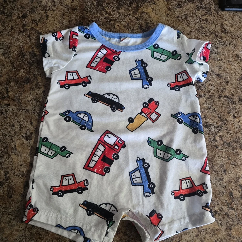 0-6months Car Romper Adorable